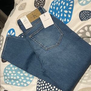 Calvin Klein Ladies Denim Slim Jeans